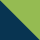 Azul Marinho + Verde Maça