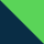 Azul Marinho + Verde Lima