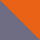 Cinza + Laranja