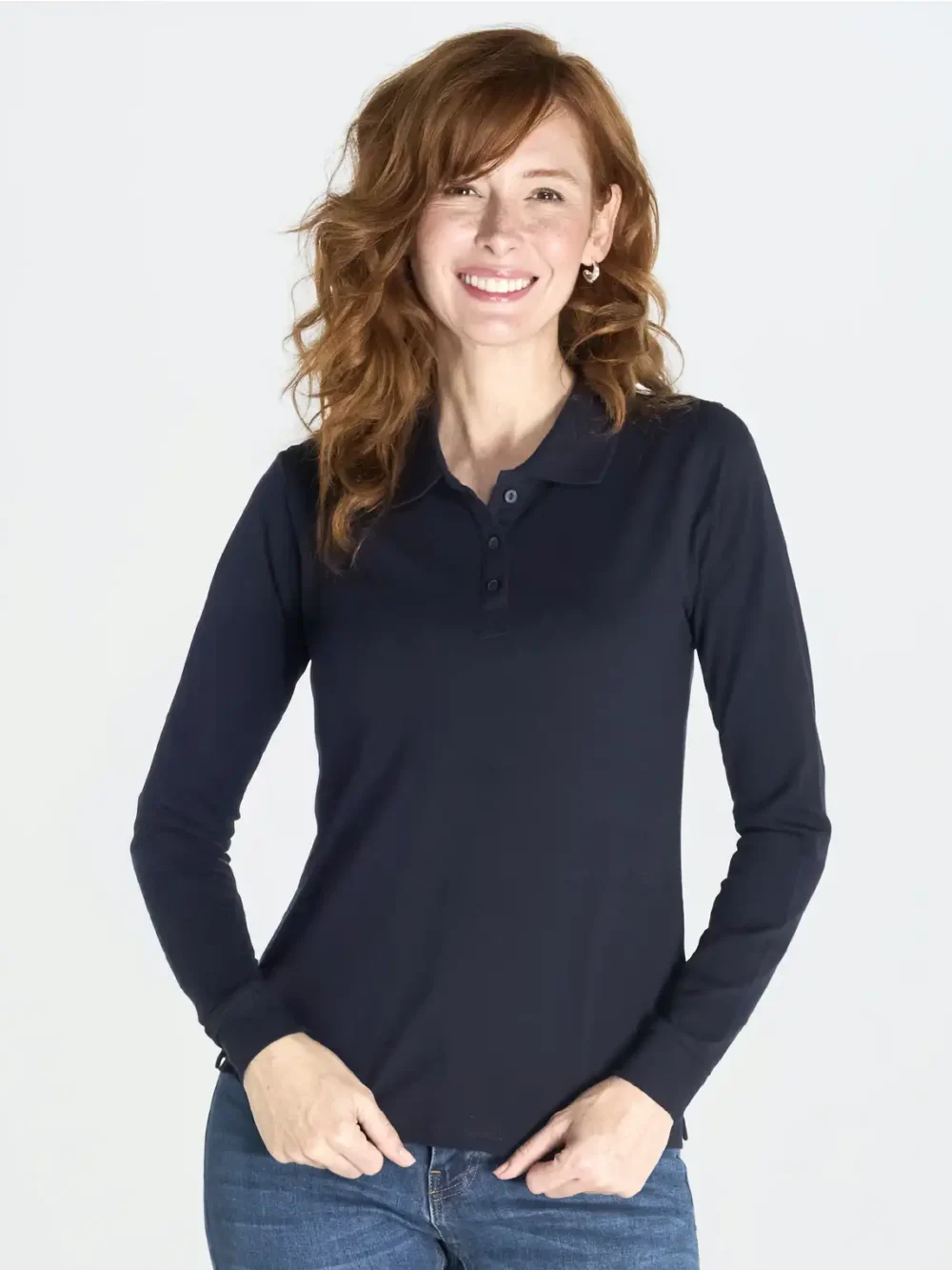 REGULAR LS POLO LADY